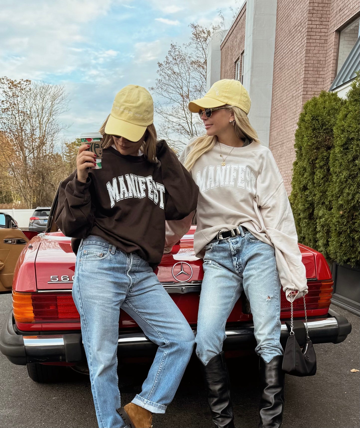 MANIFEST CLUB ♡ Jenna Crandall Collab embroidered dad hat