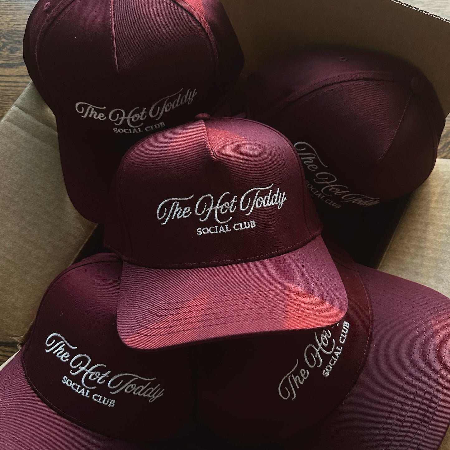 HOT TODDY CLUB ♡ embroidered hat