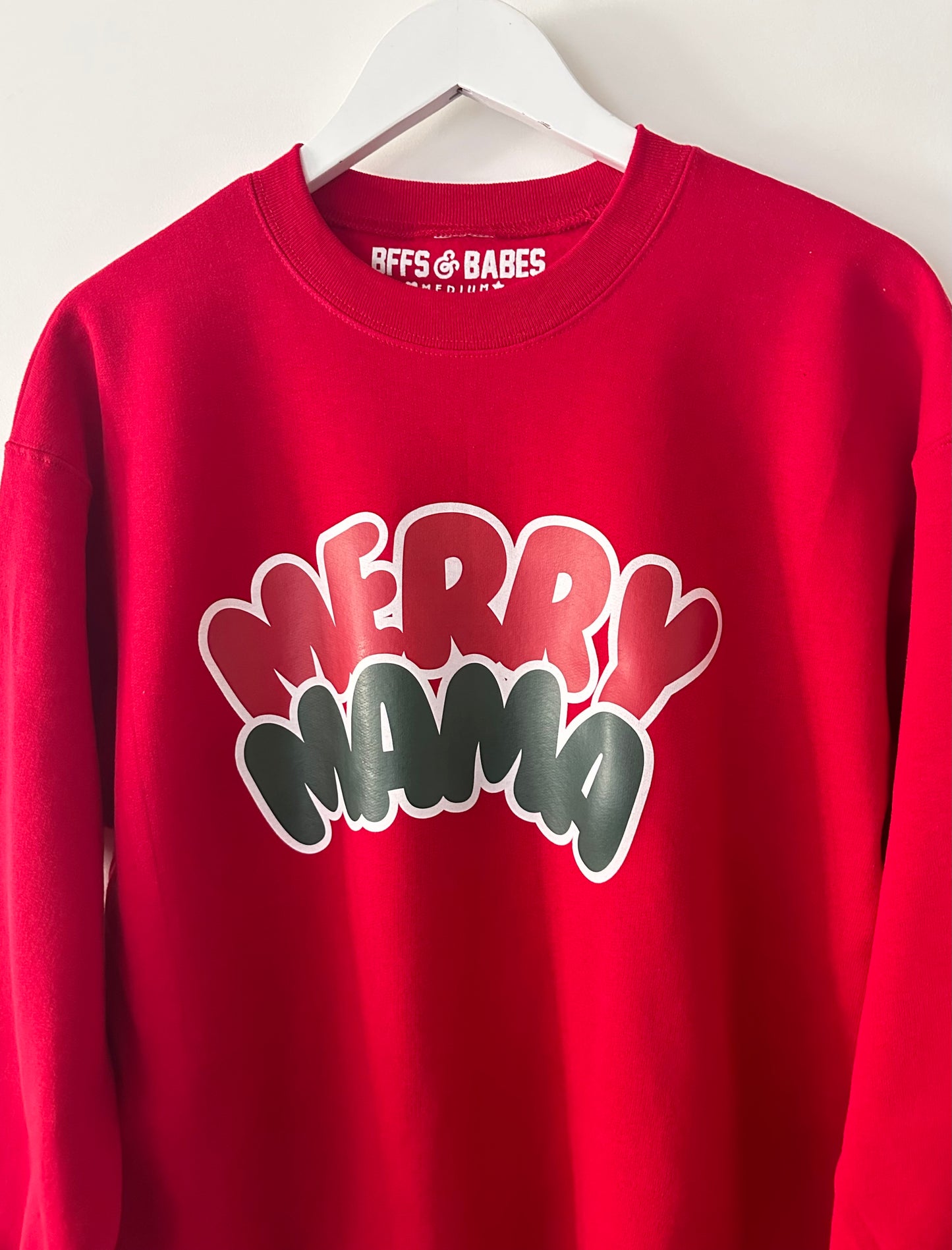 MERRY MAMA ♡ adult sweatshirt with print