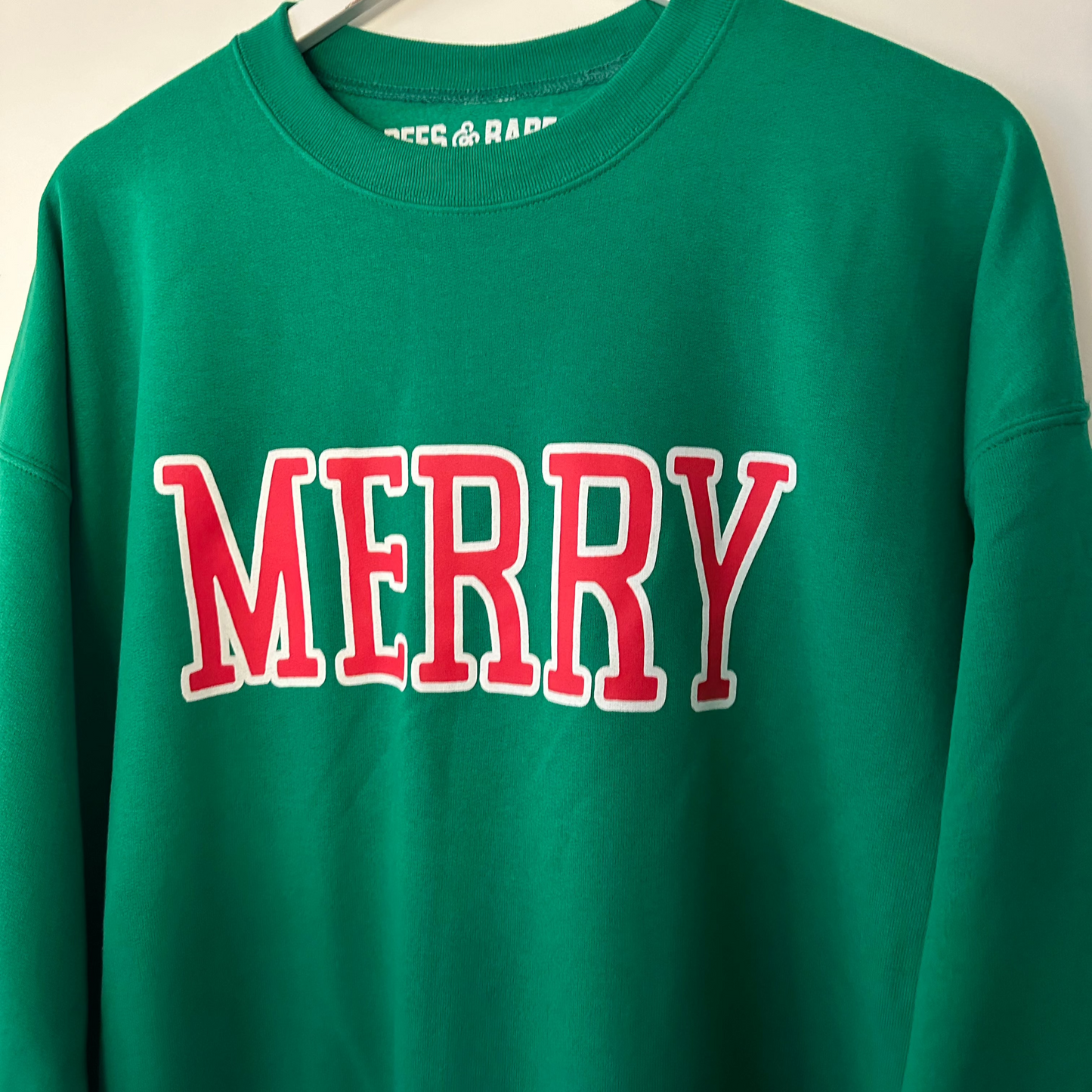 MERRY ♡ adult sweatshirt with merry print