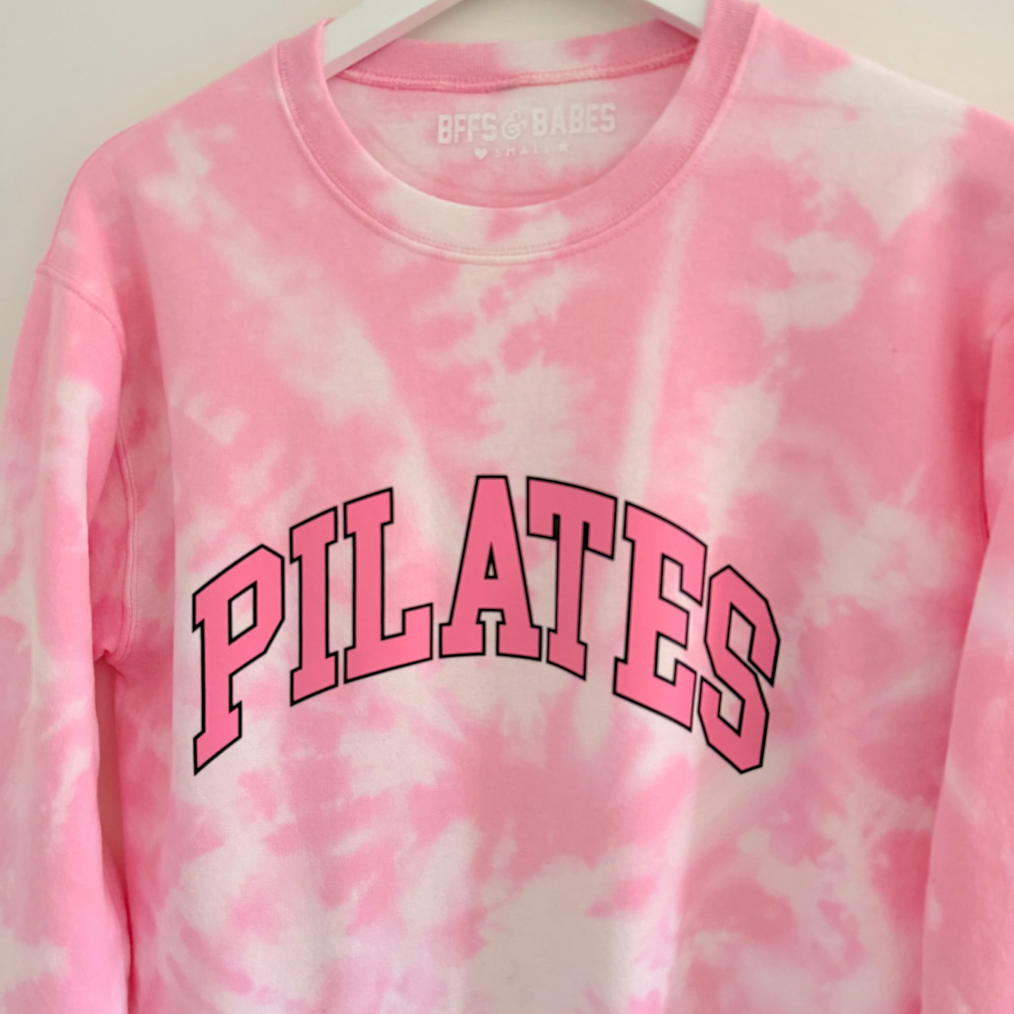 PILATES ♡ tie-dye printed sweatshirt