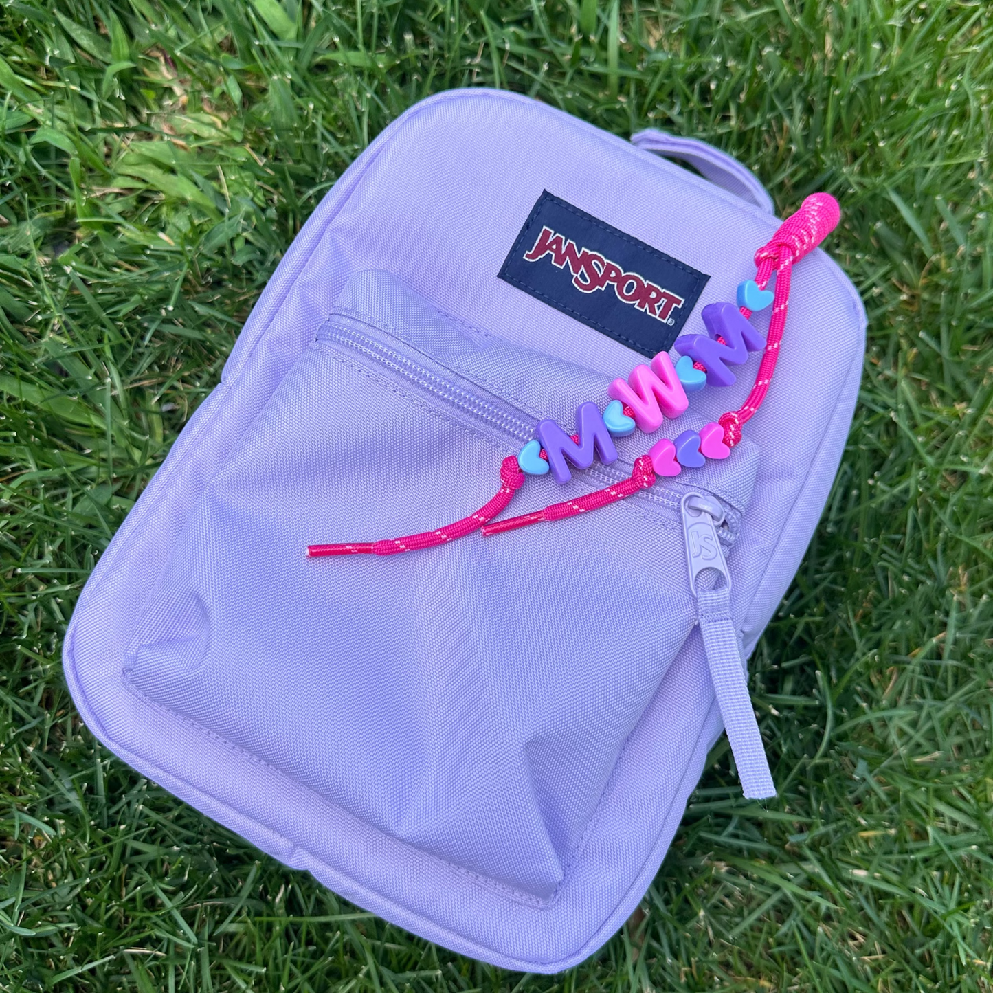 CUSTOM PINK CHARMIE ♡ personalizable bag charm