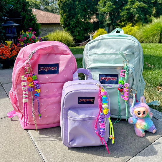 CUSTOM GREEN CHARMIE ♡ personalizable bag charm