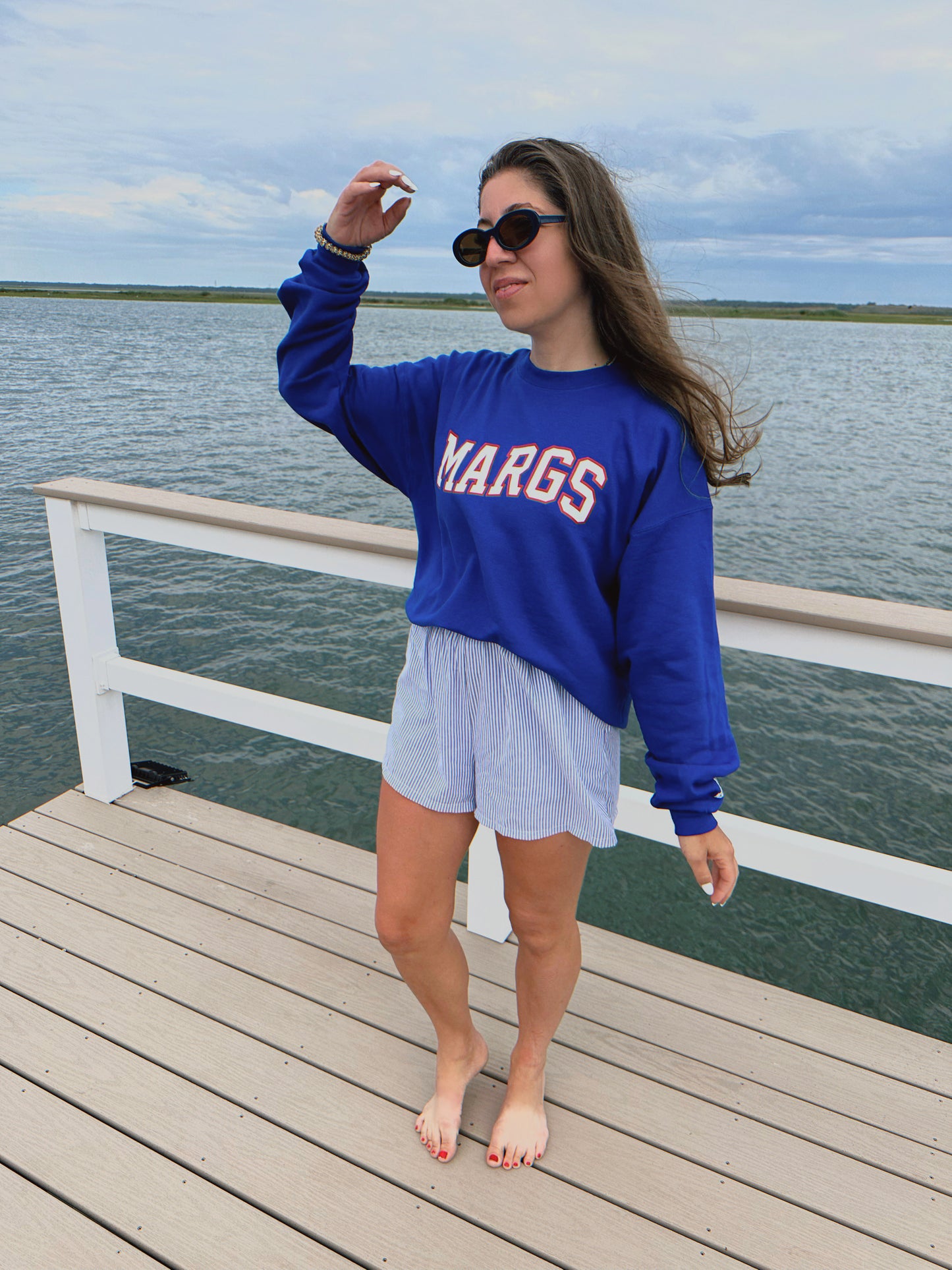 MARGS ♡ patriotic printed sweatshirt ♡ select your cuff