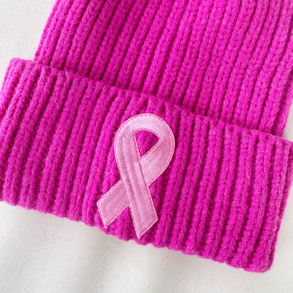 BCA BEANIE ♡ adult ribbed patch beanie