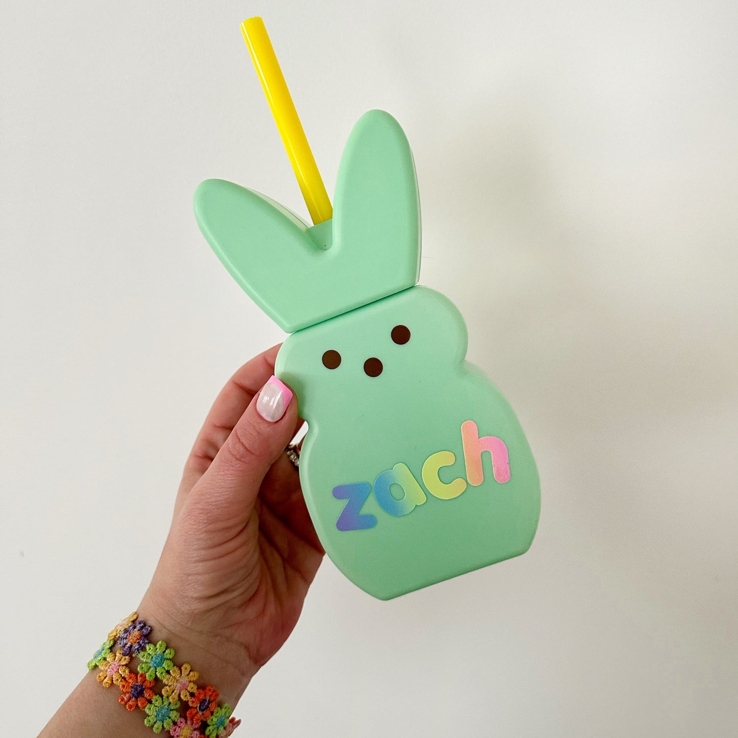 HOPPY CUPS ♡ mint personalized tumbler