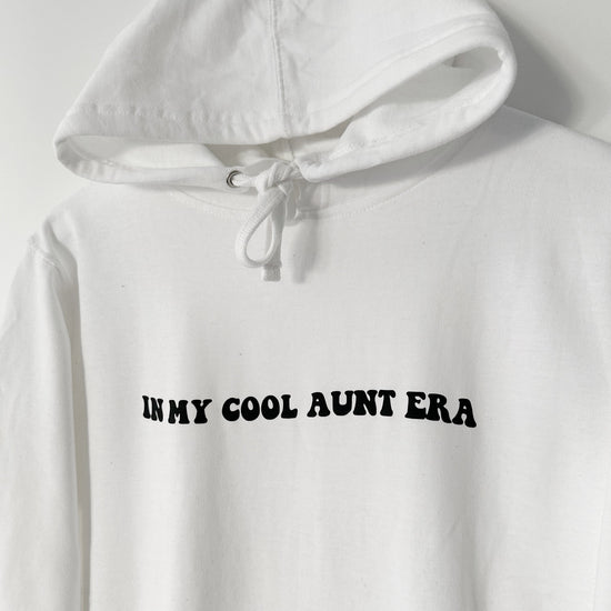 COOL AUNT ERA ♡ printed hoodie
