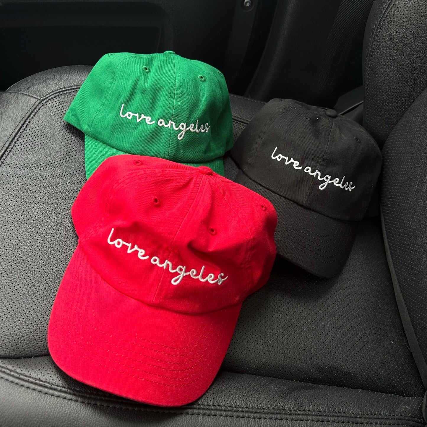 LOVE ANGELES ♡ embroidered dad hat