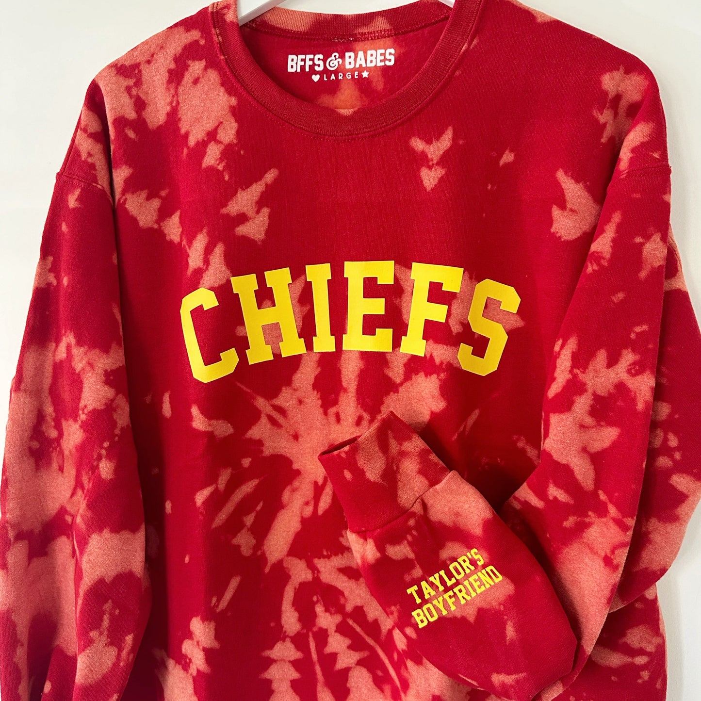 Chiefs tie dye discount sweatshirt