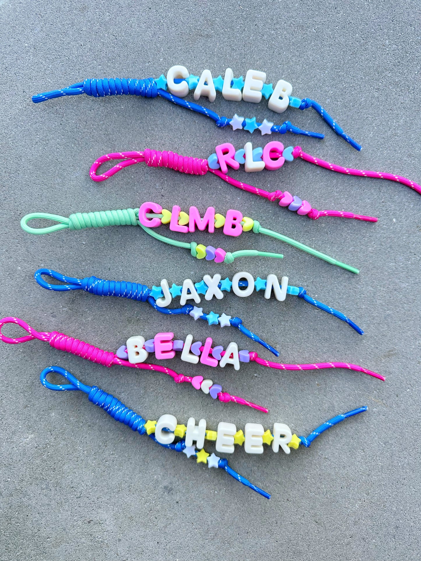 CUSTOM BLUE CHARMIE ♡ personalizable bag charm