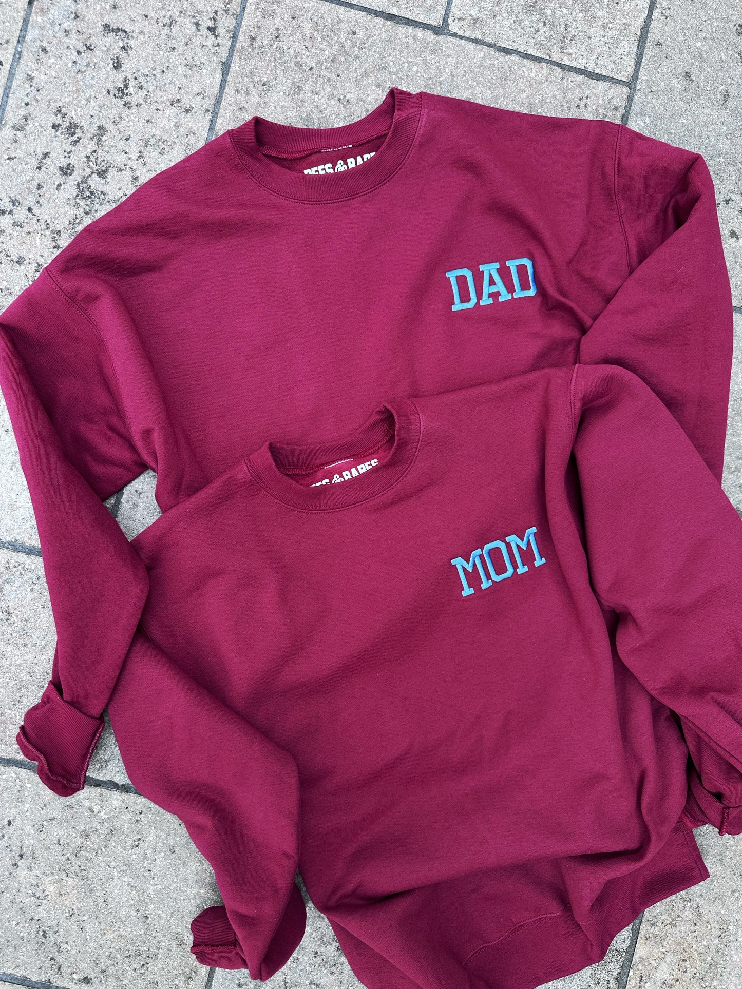 DAD STITCH ♡ embroidered dad sweatshirt