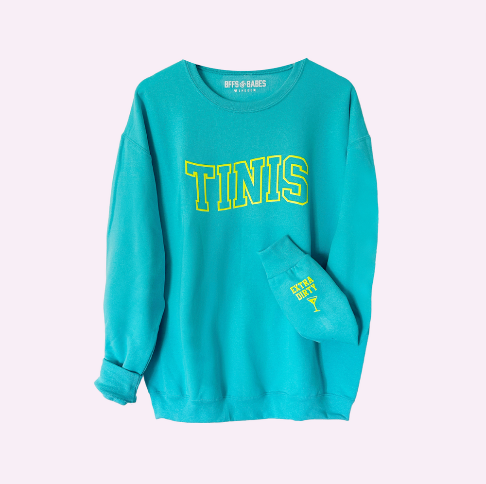 TINIS ♡ printed sweatshirt with extra dirty cuff