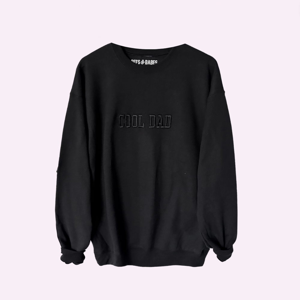 
                
                    Load image into Gallery viewer, BLACK ON BLACK STITCH ♡ customizable stitch sweatshirt for adults &amp;amp; kids
                
            