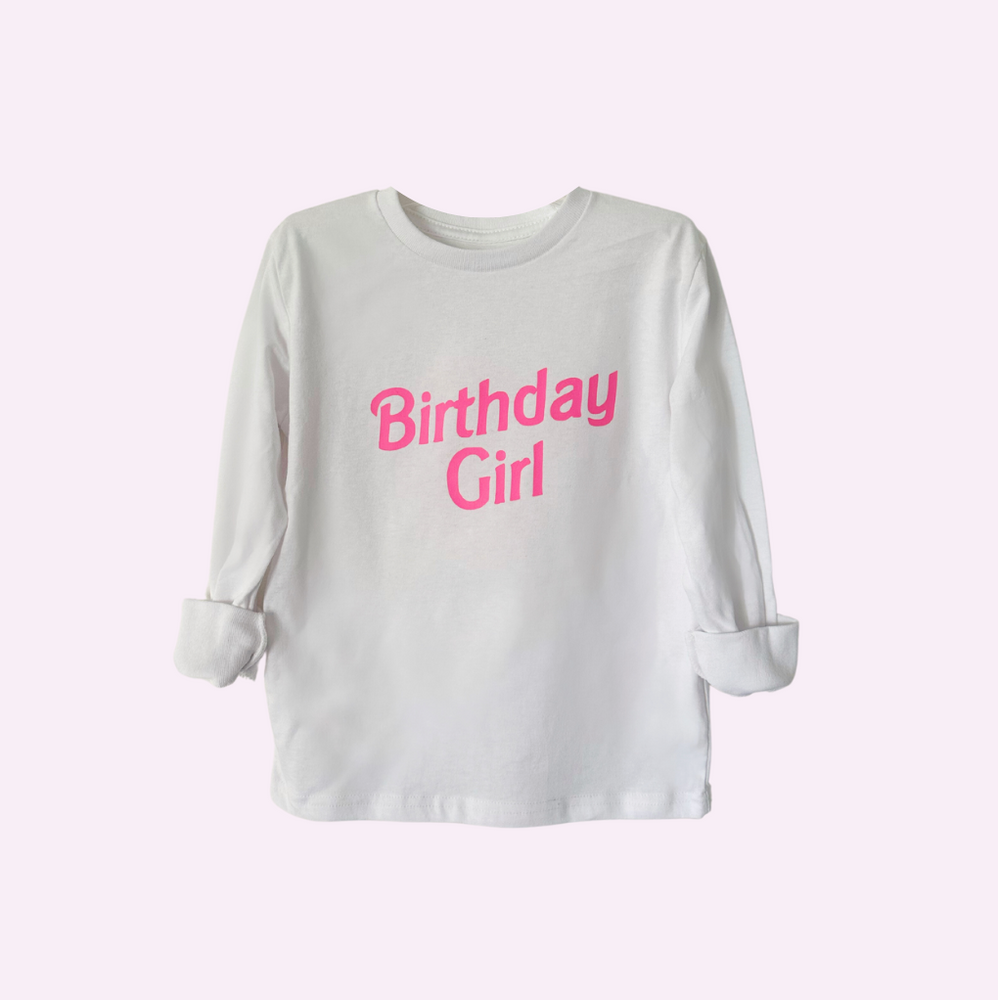 
                
                    Load image into Gallery viewer, LET&amp;#39;S GO PARTY ♡ birthday girl customized tee
                
            