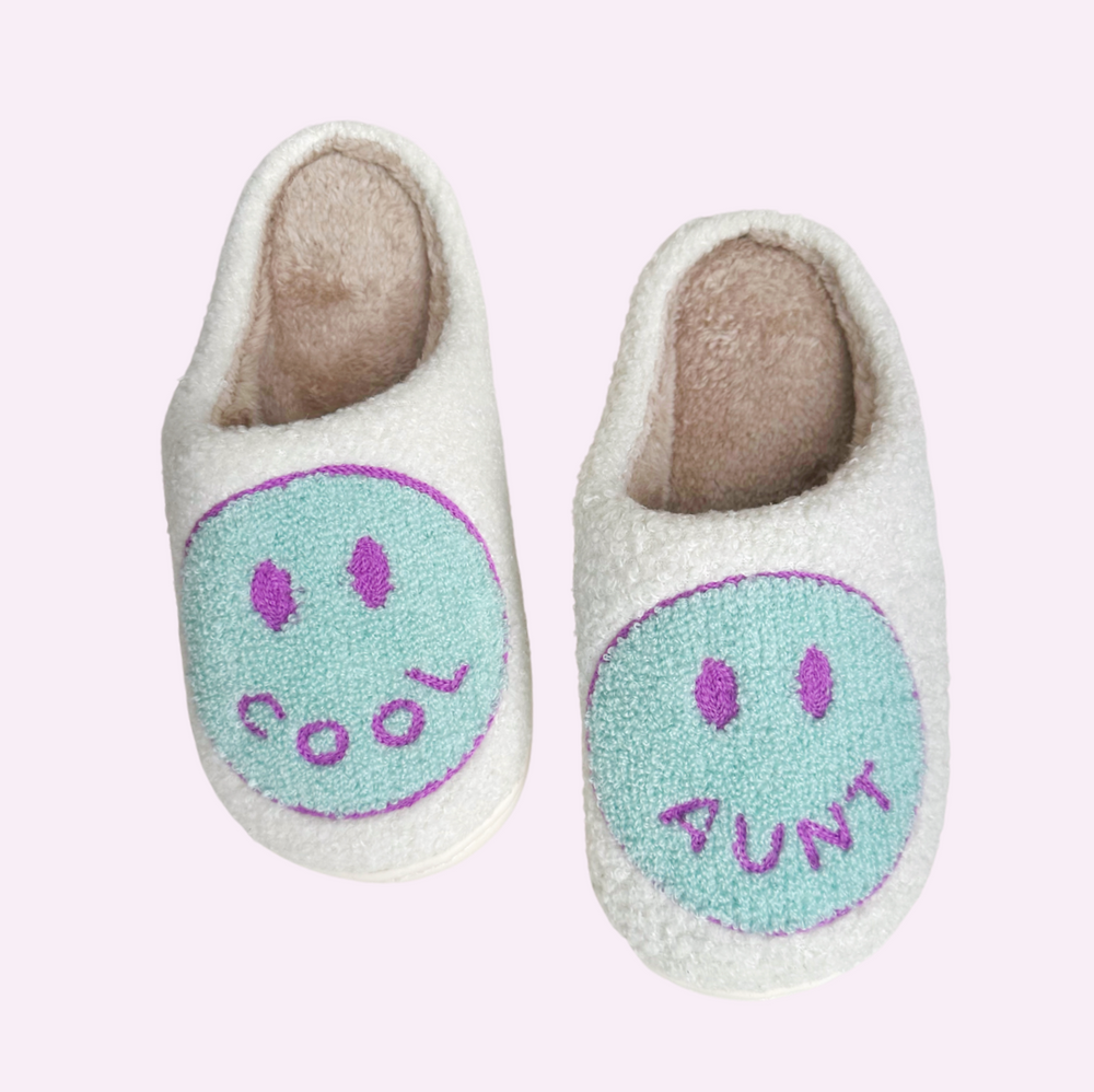 COOL AUNT SLIPPERS ♡ cozy slippers