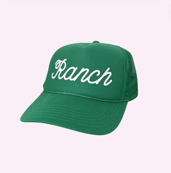 RANCH ♡ printed trucker hat