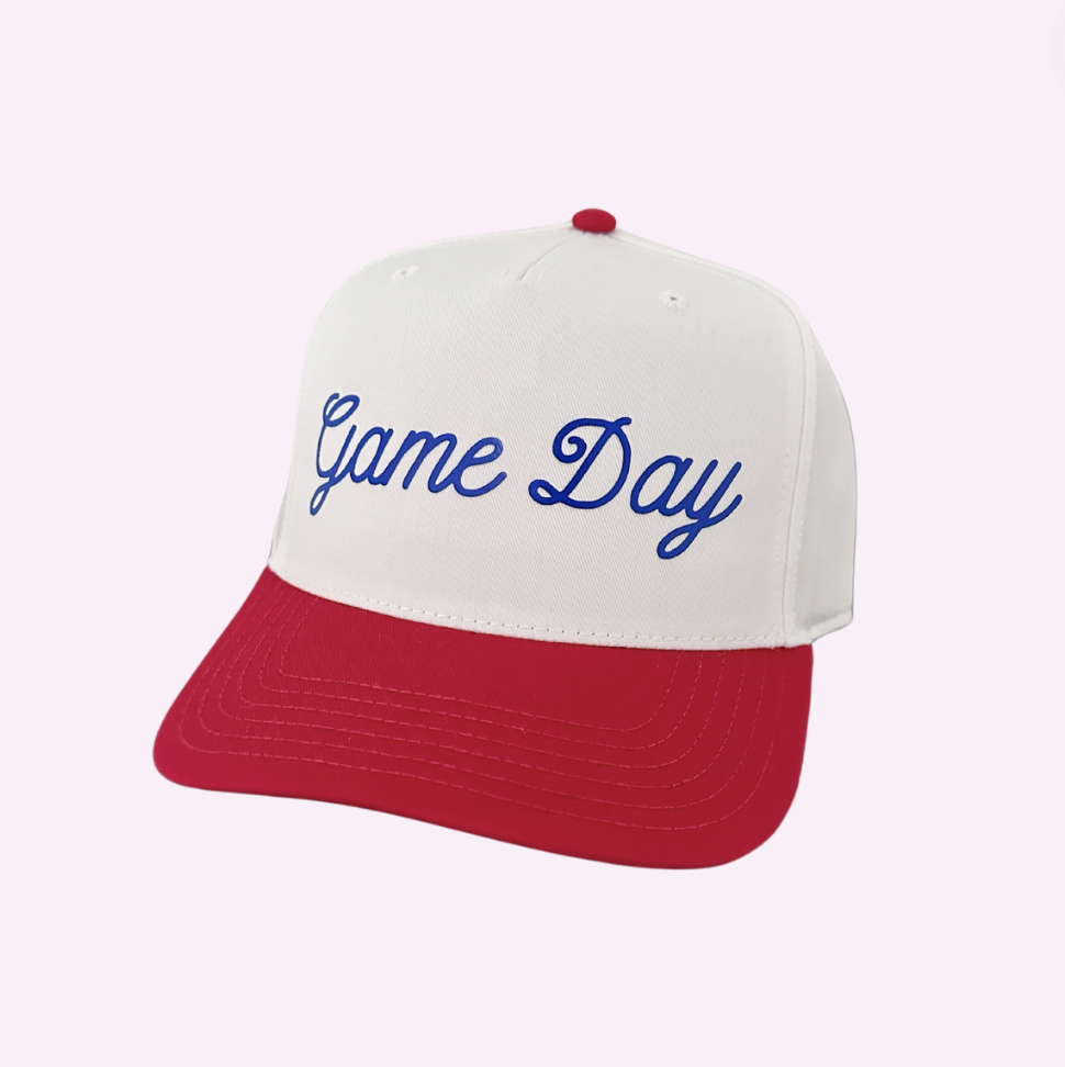 GAME DAY ♡ printed classic hat