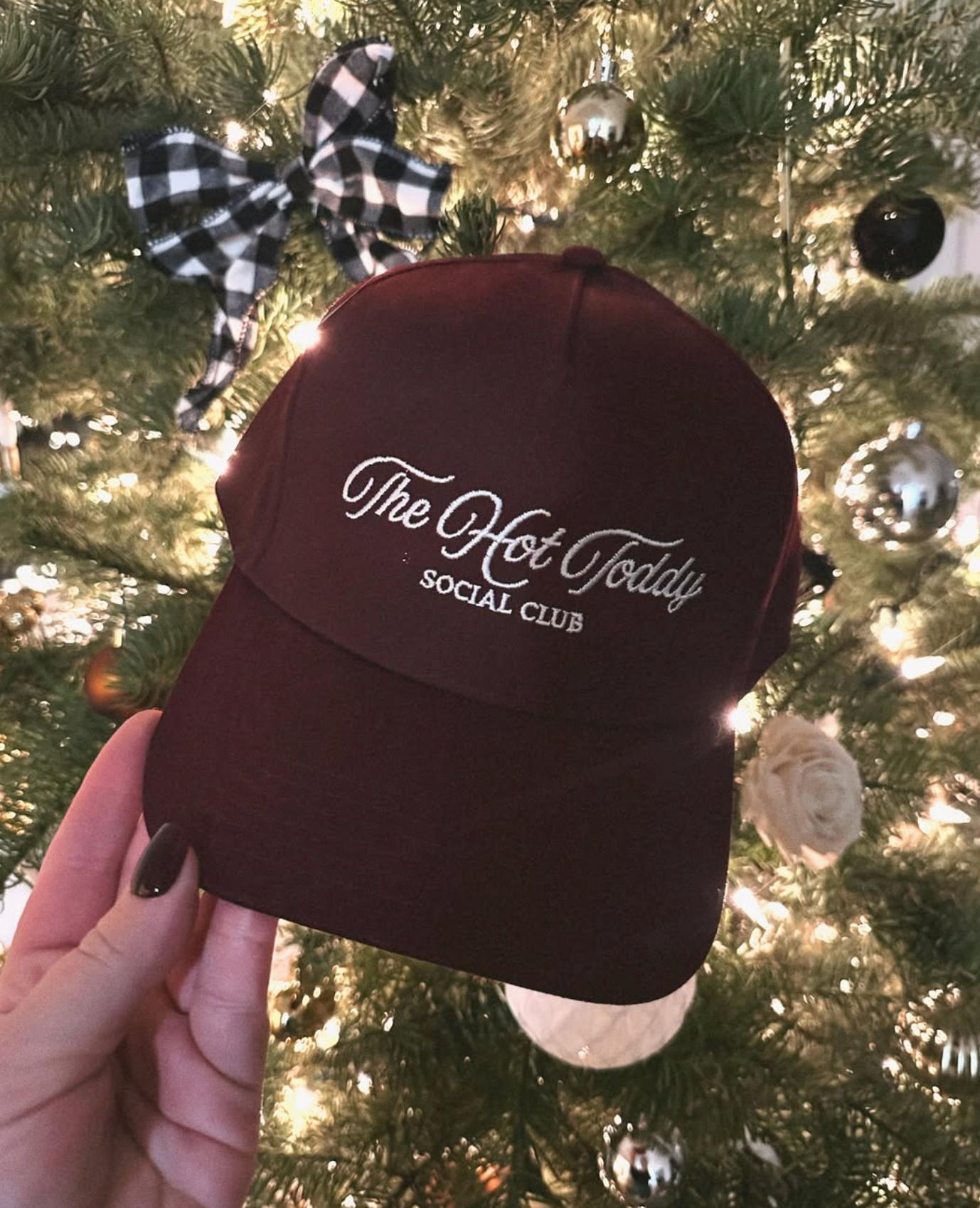 HOT TODDY CLUB ♡ embroidered hat