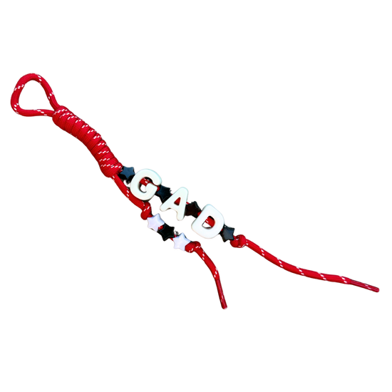 CUSTOM RED CHARMIE ♡ personalizable bag charm