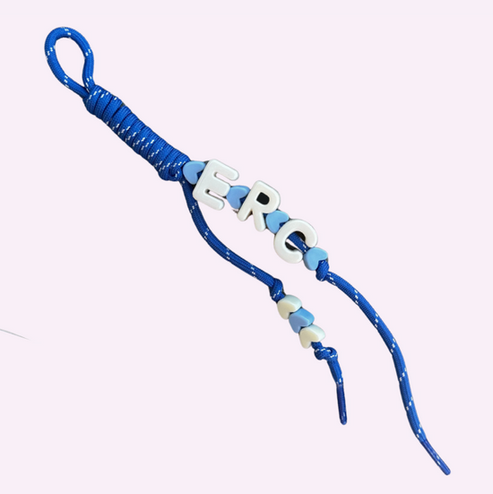 CUSTOM BLUE CHARMIE ♡ personalizable bag charm