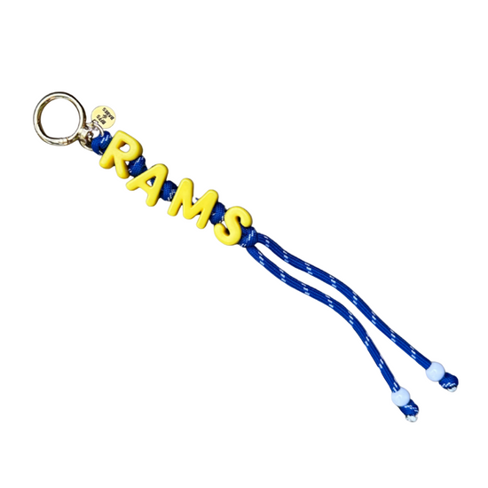 RAMS ♡ bag charm