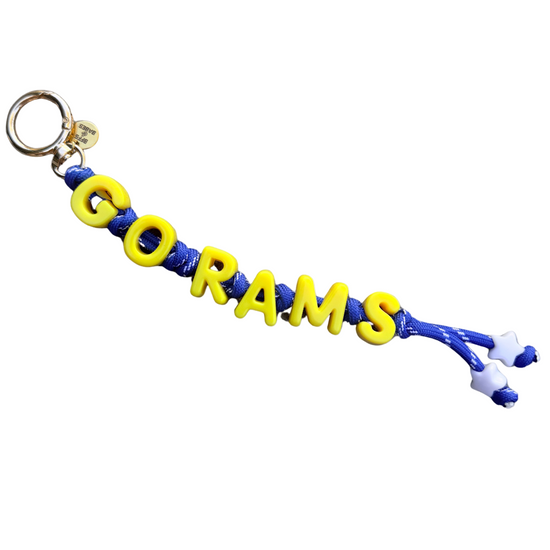 RAMSEY ♡ Go Rams bag charm