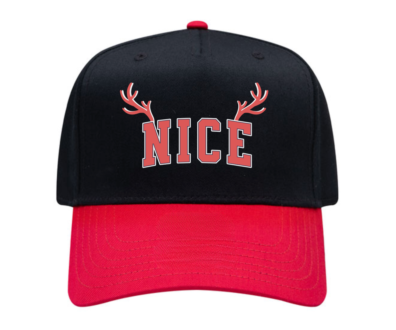NICE ANTLERS ♡ printed hat