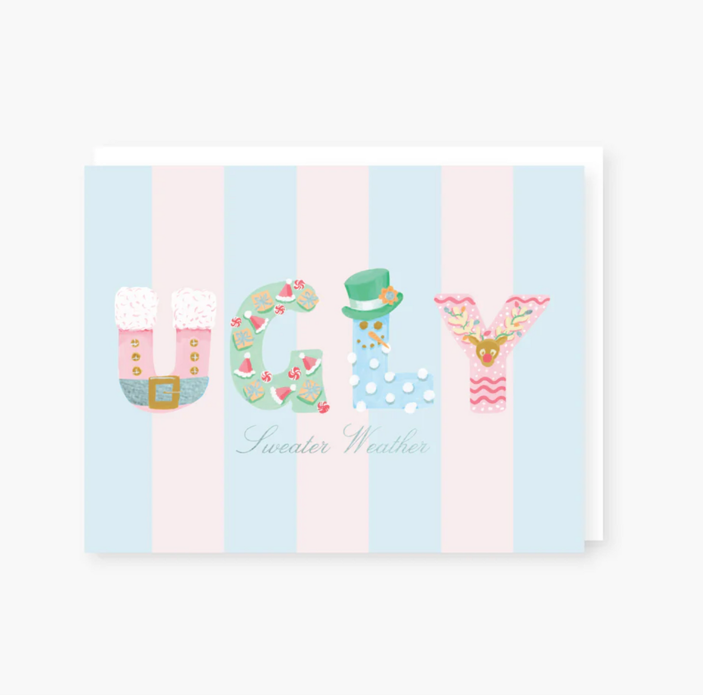 SWEATER WEATHER ♡ holiday junkie x 2021 co. card