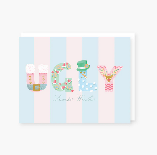 SWEATER WEATHER ♡ holiday junkie x 2021 co. card