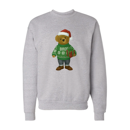 BIRDS CHRISTMAS ♡ holiday printed sweatshirt