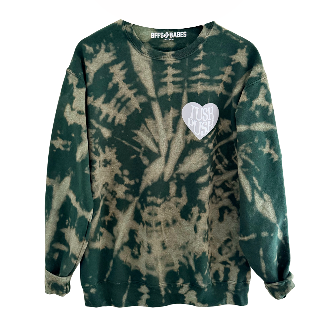 TUSH PUSH ♡ tie-dye sweatshirt
