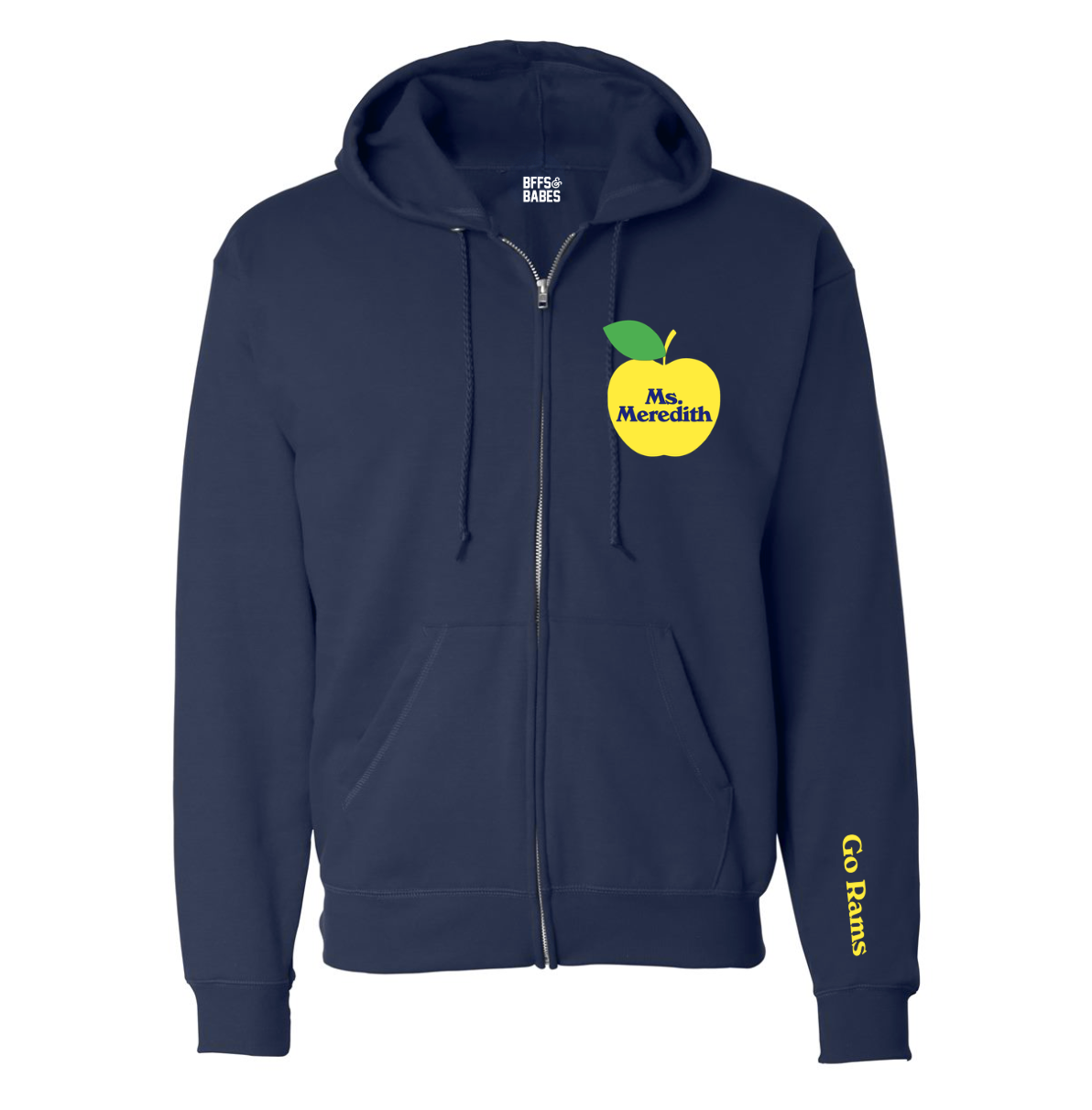 RAMSEY ♡ personalized zip up sweatshirt