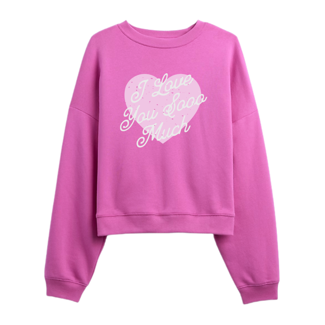 ILYSM ♡ printed sweatshirt