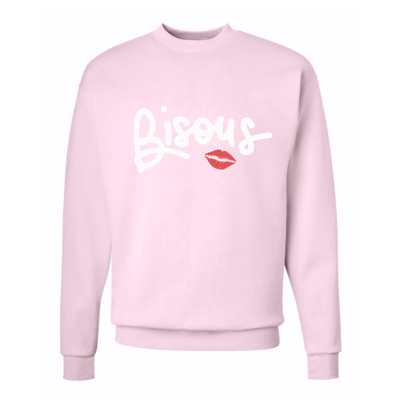 BISOUS ♡ printed sweatshirt