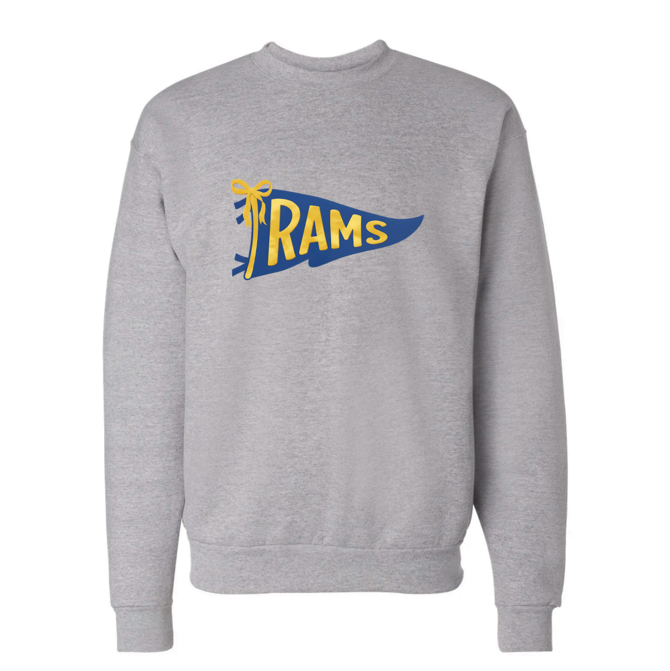 CUSTOM BLUE YELLOW FLAG ♡ adult & kids sweatshirt