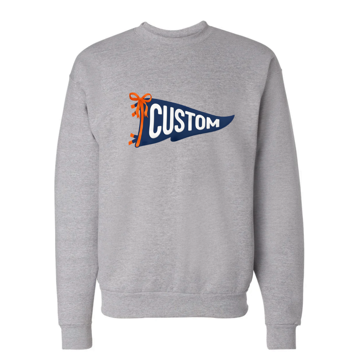 CUSTOM NAVY FLAG ♡ adult & kids sweatshirt