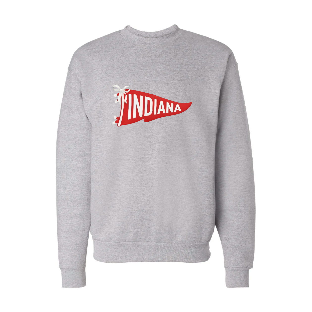 CUSTOM RED WHITE FLAG ♡ adult & kids sweatshirt