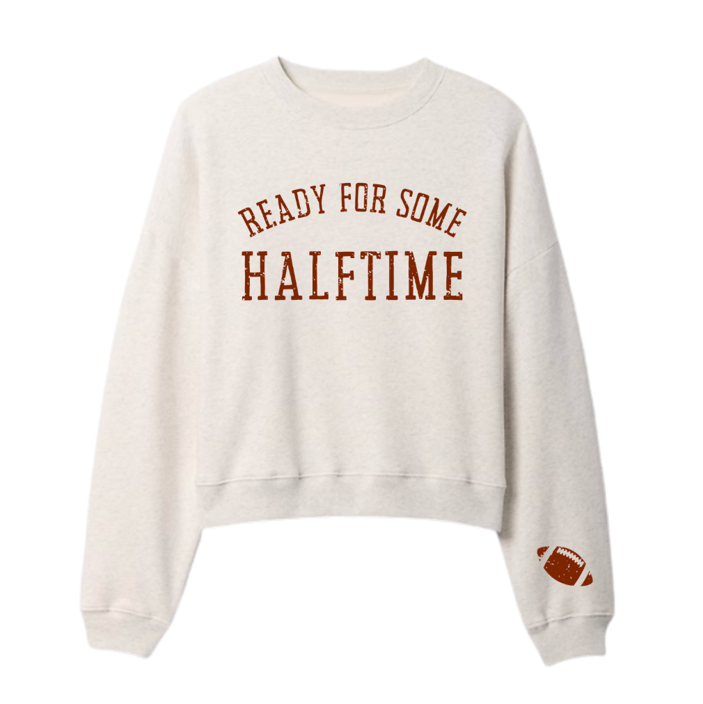 HALFTIME ♡ vintage printed sweatshirt