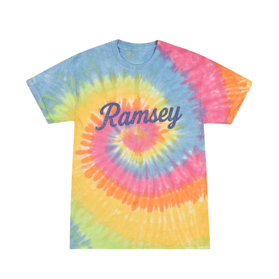 RAMSEY ♡ kids tie-dye short sleeve t-shirt