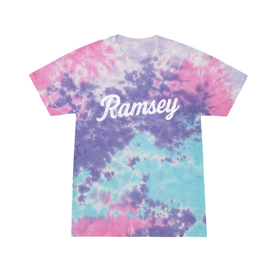 RAMSEY ♡ kids tie-dye short sleeve t-shirt