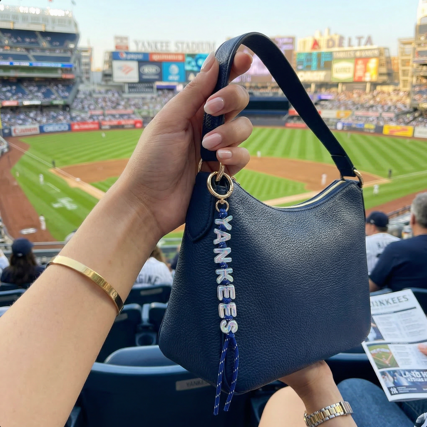 YANKEES ♡ bag charm