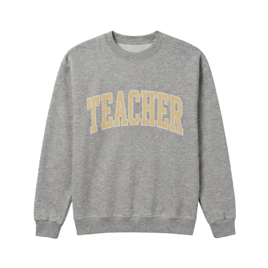 TEACHER ♡ printed sweatshirt