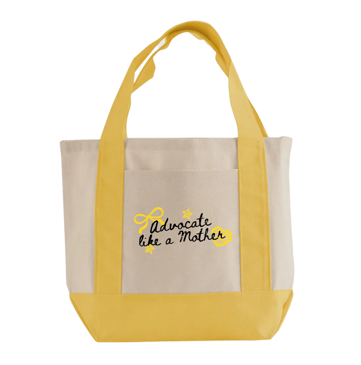 ADVOCATE LIKE A MOTHER ♡ printed mini tote