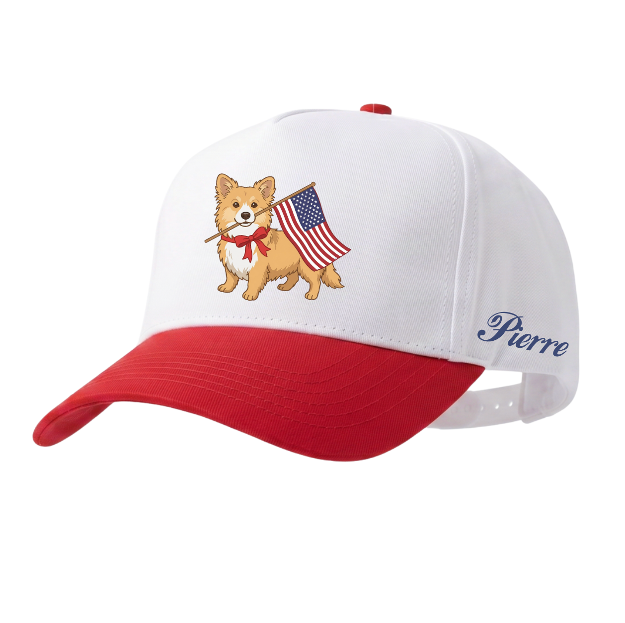 PATRIOTIC PET ♡ personalized printed patriotic hat