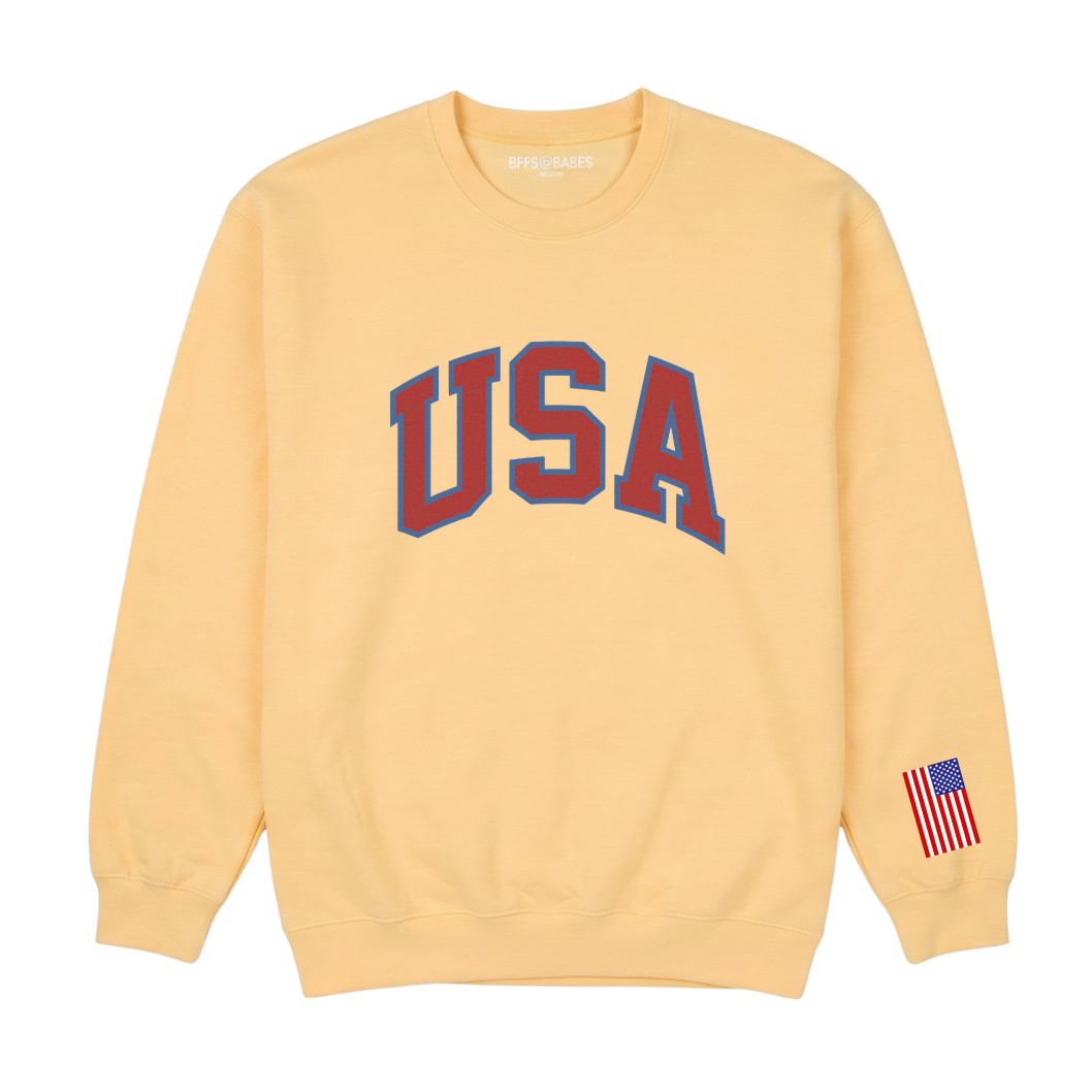USA 250 ♡ printed patriotic sweatshirt