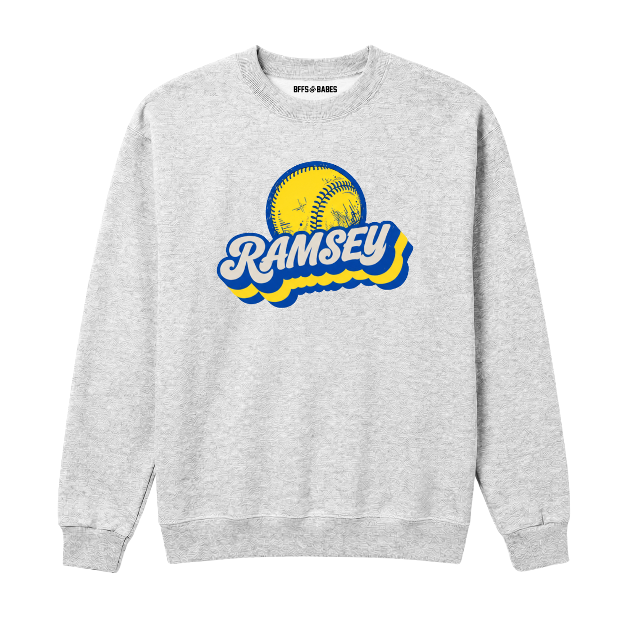 RAMSEY SOFTBALL ♡ adult & kids sweatshirt