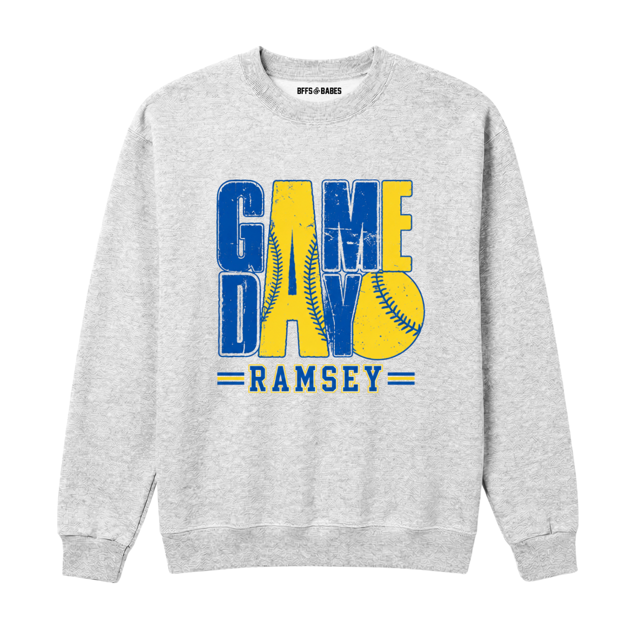 RAMSEY SOFTBALL ♡ adult & kids sweatshirt