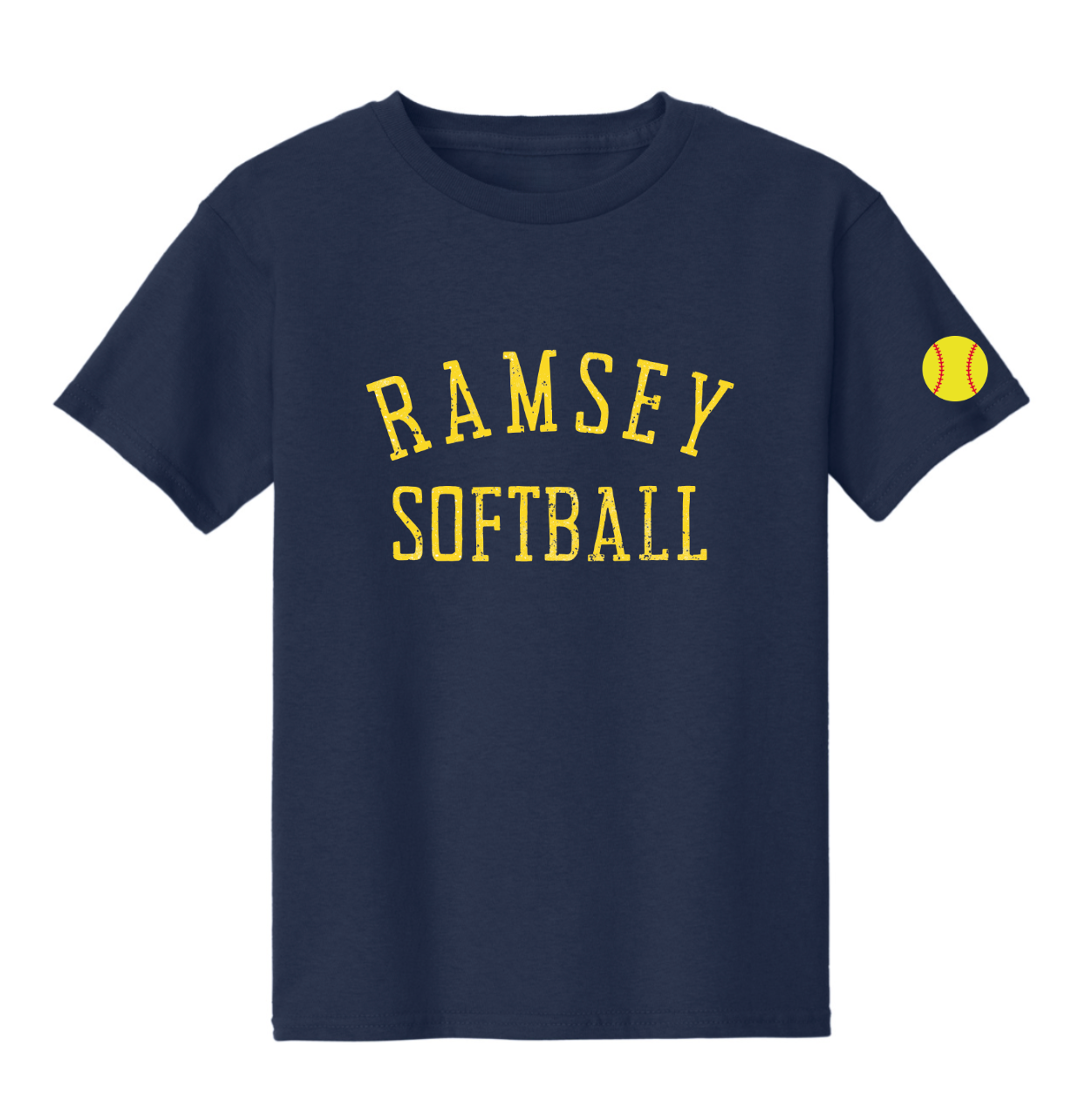 RAMSEY SOFTBALL ♡ adult & kids t-shirt