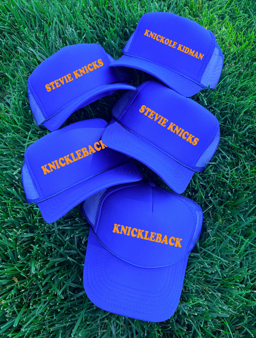 KNICK NAME ♡ personalizable trucker hat