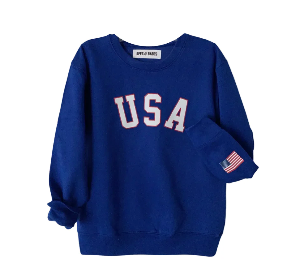 TRU AMERICAN ♡ toddler USA graphic sweatshirt